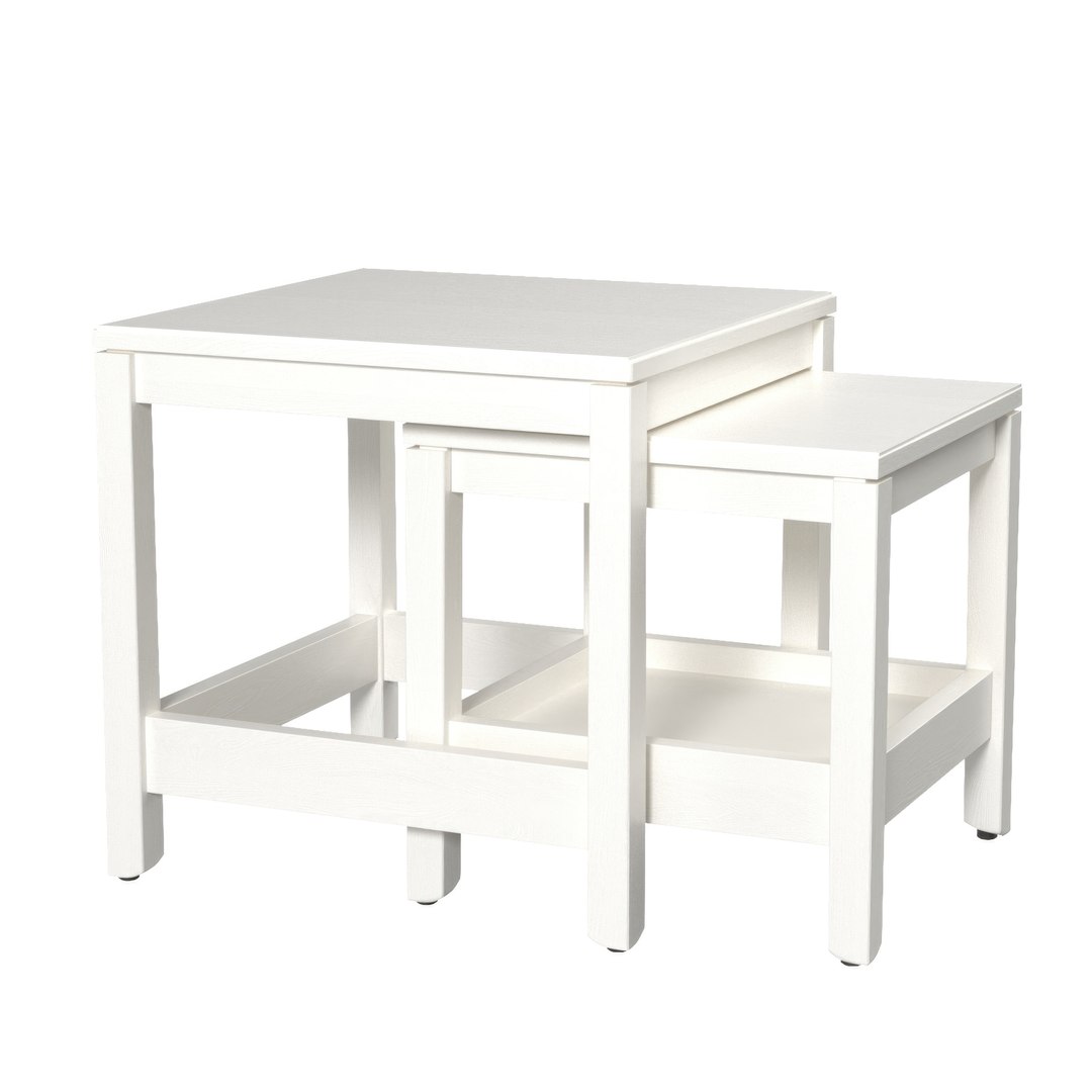 Havsta Nesting Tables PBR 3D Model - TurboSquid 2142926
