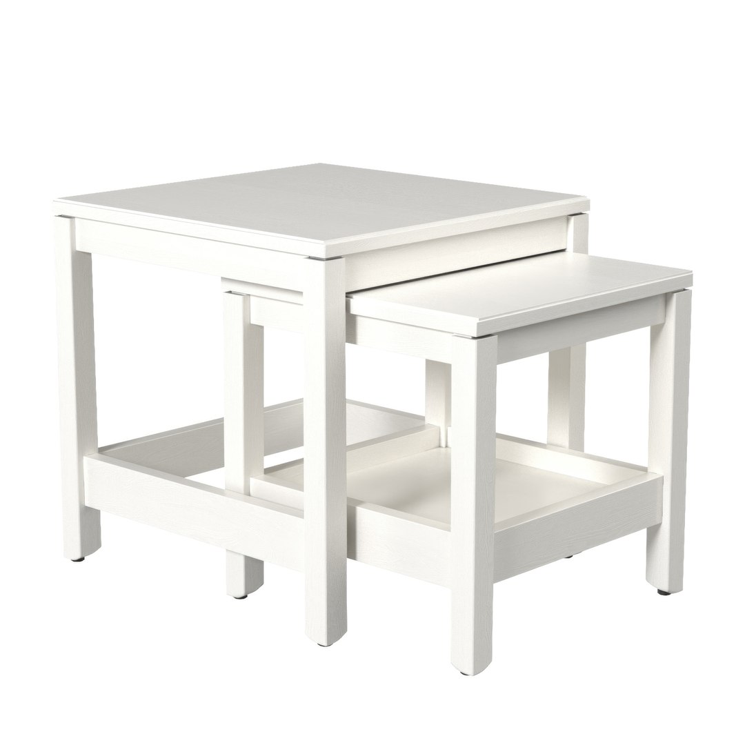 Havsta Nesting Tables PBR 3D Model - TurboSquid 2142926
