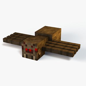 3D Minecraft Spider