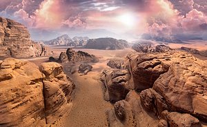 Sci Fi Fim Mountains Pack 20