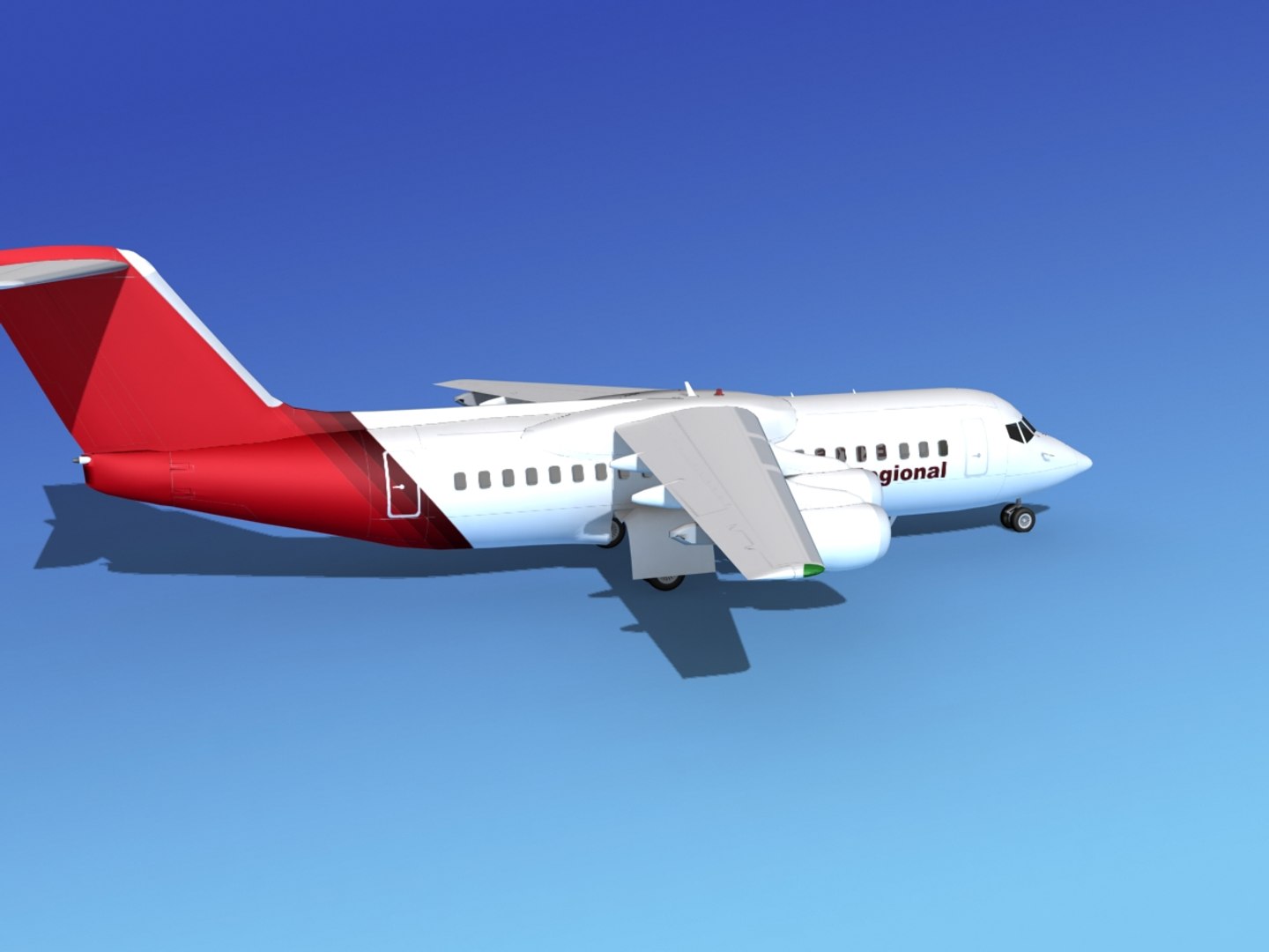 3d Model Bae 146