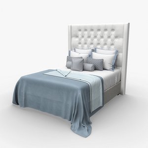 Langford Headboard with Linen