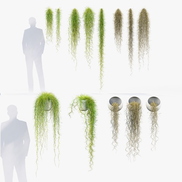 How to make fake Spanish moss using ghillie suit material