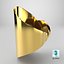 3D Vanguard Brass Sconce model