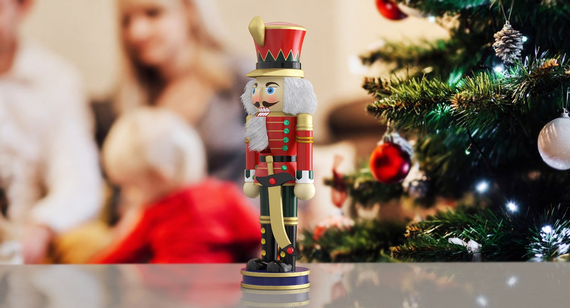 Wooden Nutcracker 3D Model - TurboSquid 1292897