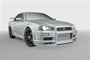 Nissan Skyline R34 Nissan Skyline R34 Ace Convex Wheels