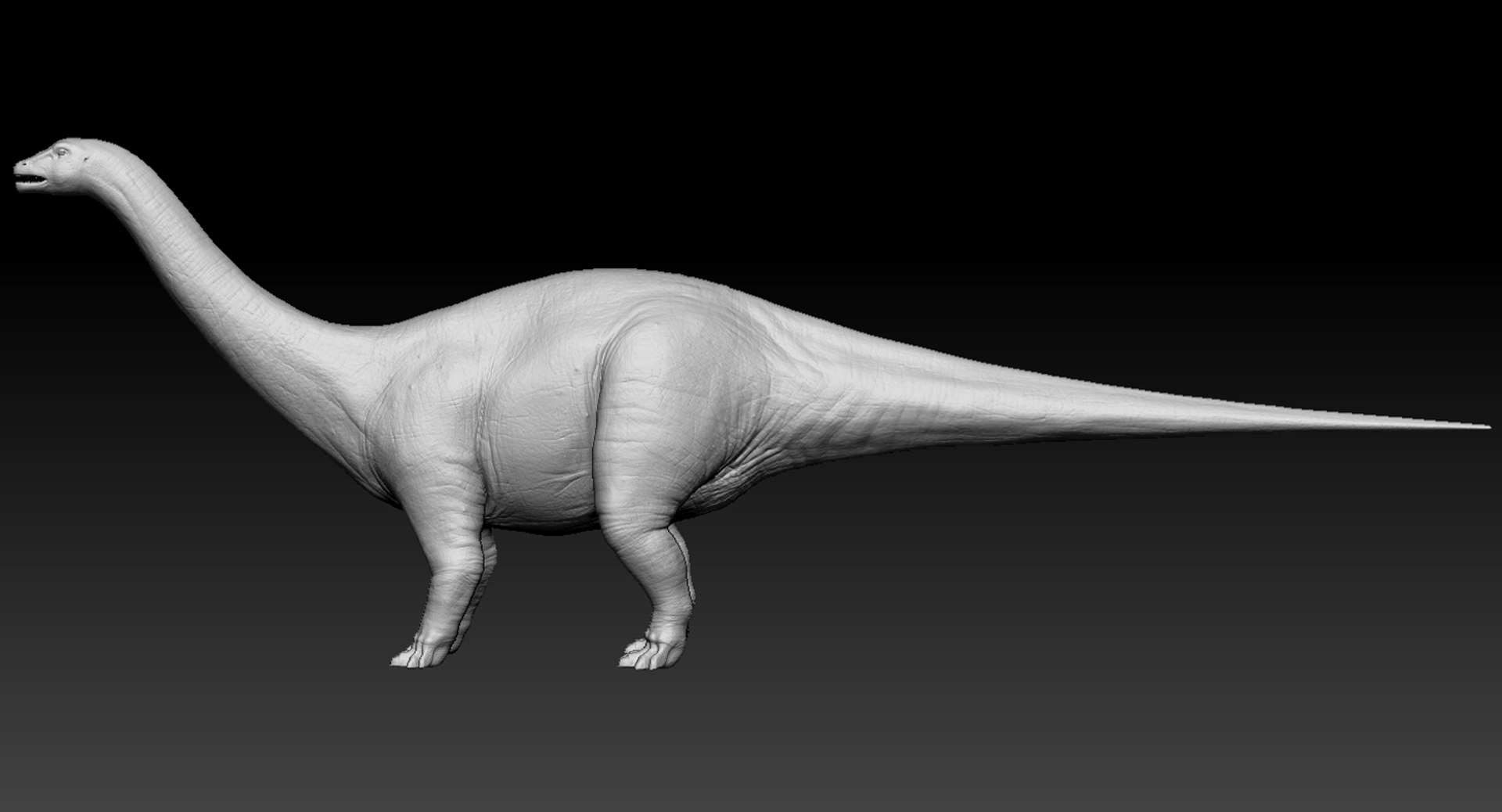 zbrush brontosaurus obj
