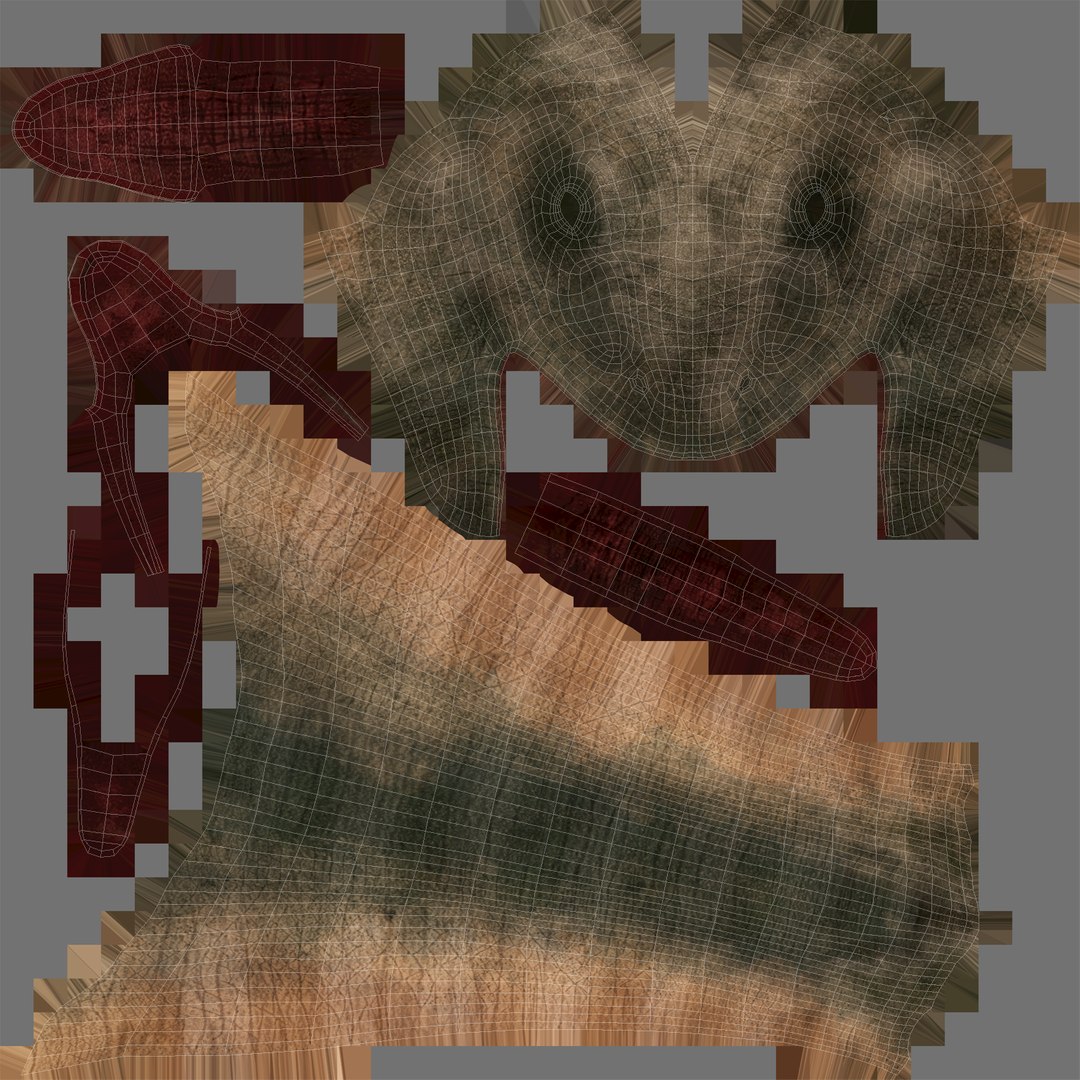 zbrush brontosaurus obj
