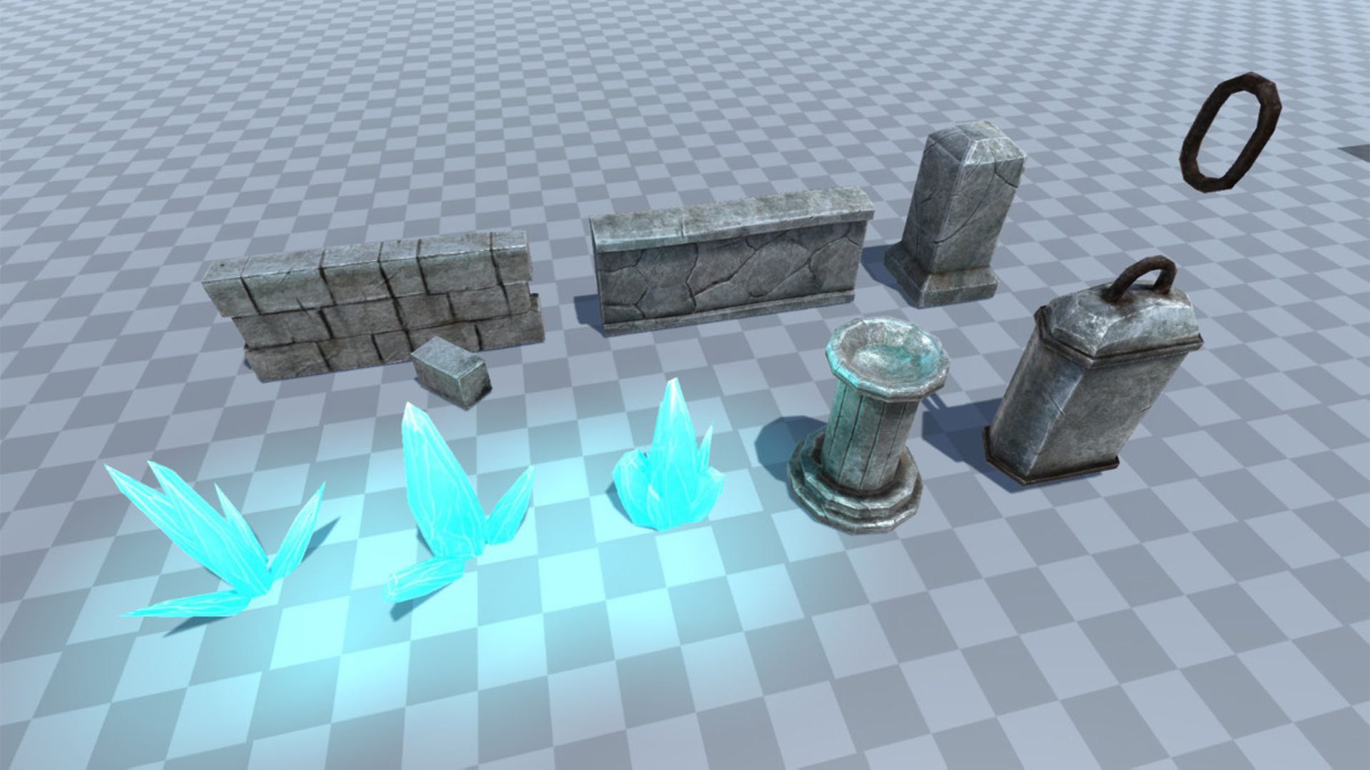 3D Top-Down Caves Dungeon Game Ready Unity Unreal Engine Supported ...