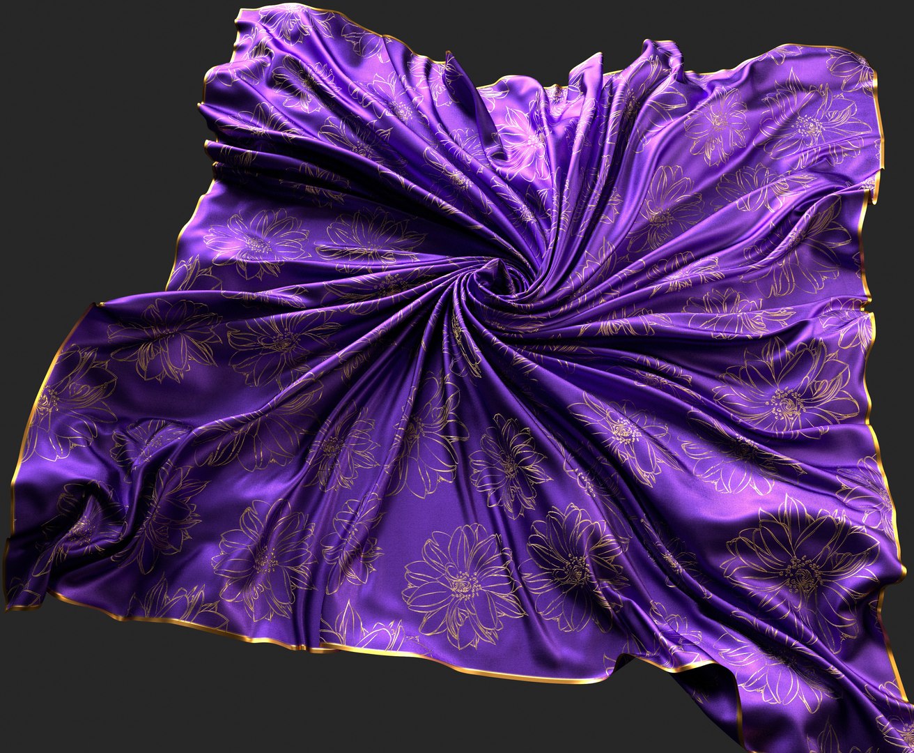 Fabric Animated 3D Model - TurboSquid 2083235