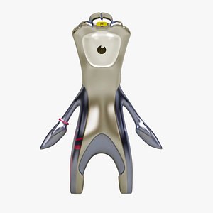 3ds max mandeville mascot london 2012