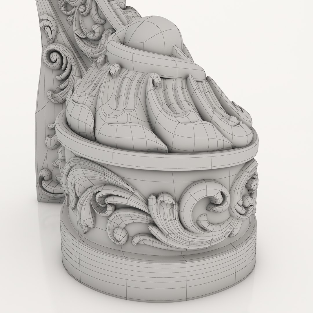 3D Model Architectural Column Decor - TurboSquid 1270880