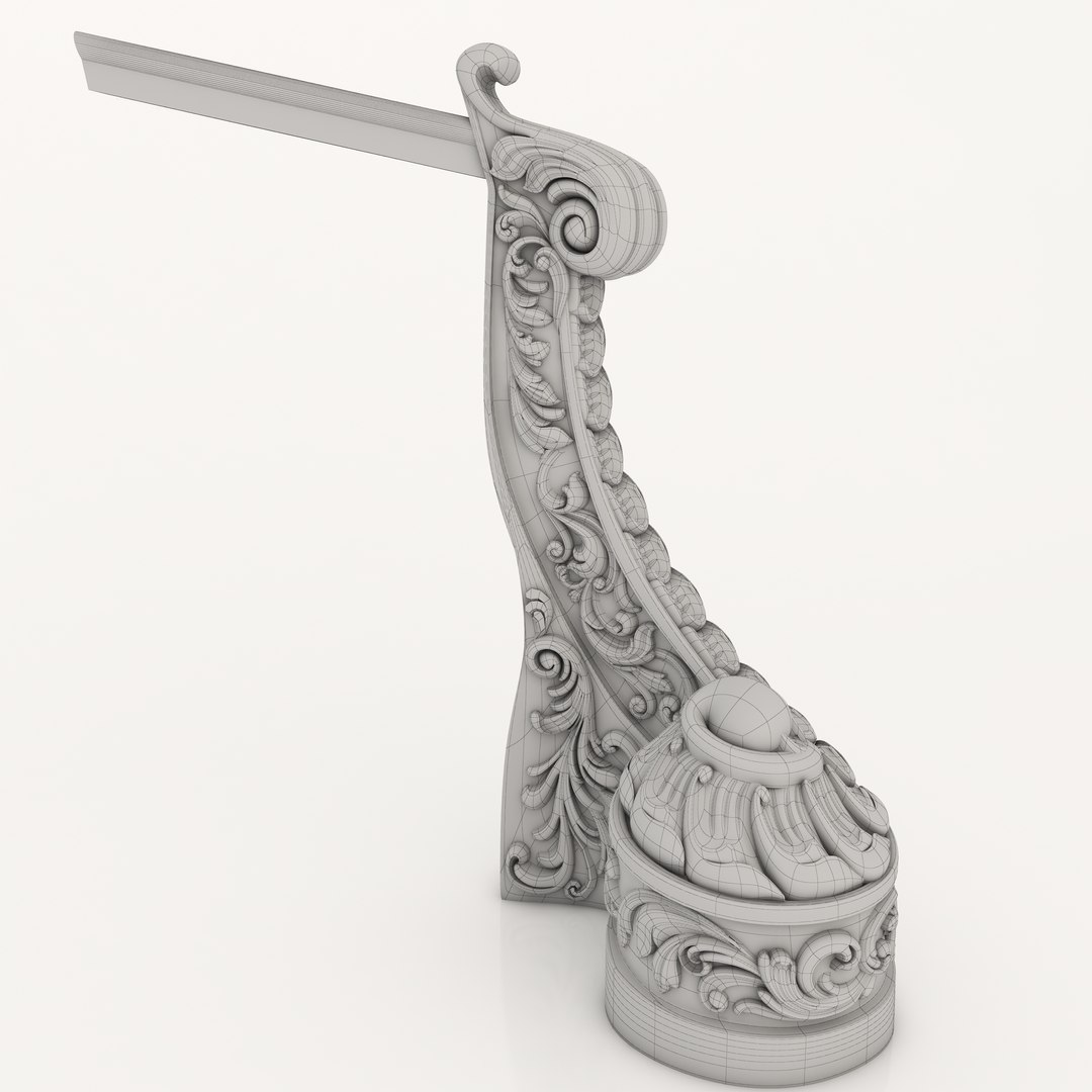 3D Model Architectural Column Decor - TurboSquid 1270880