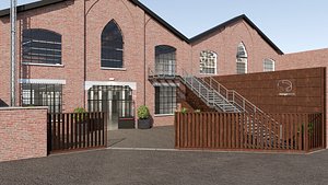 officine del volo Milan 3D model