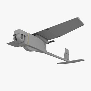 3D Remote Controlled UAV RQ-11 Raven model