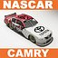 nascar toyota camry 2010 3d model