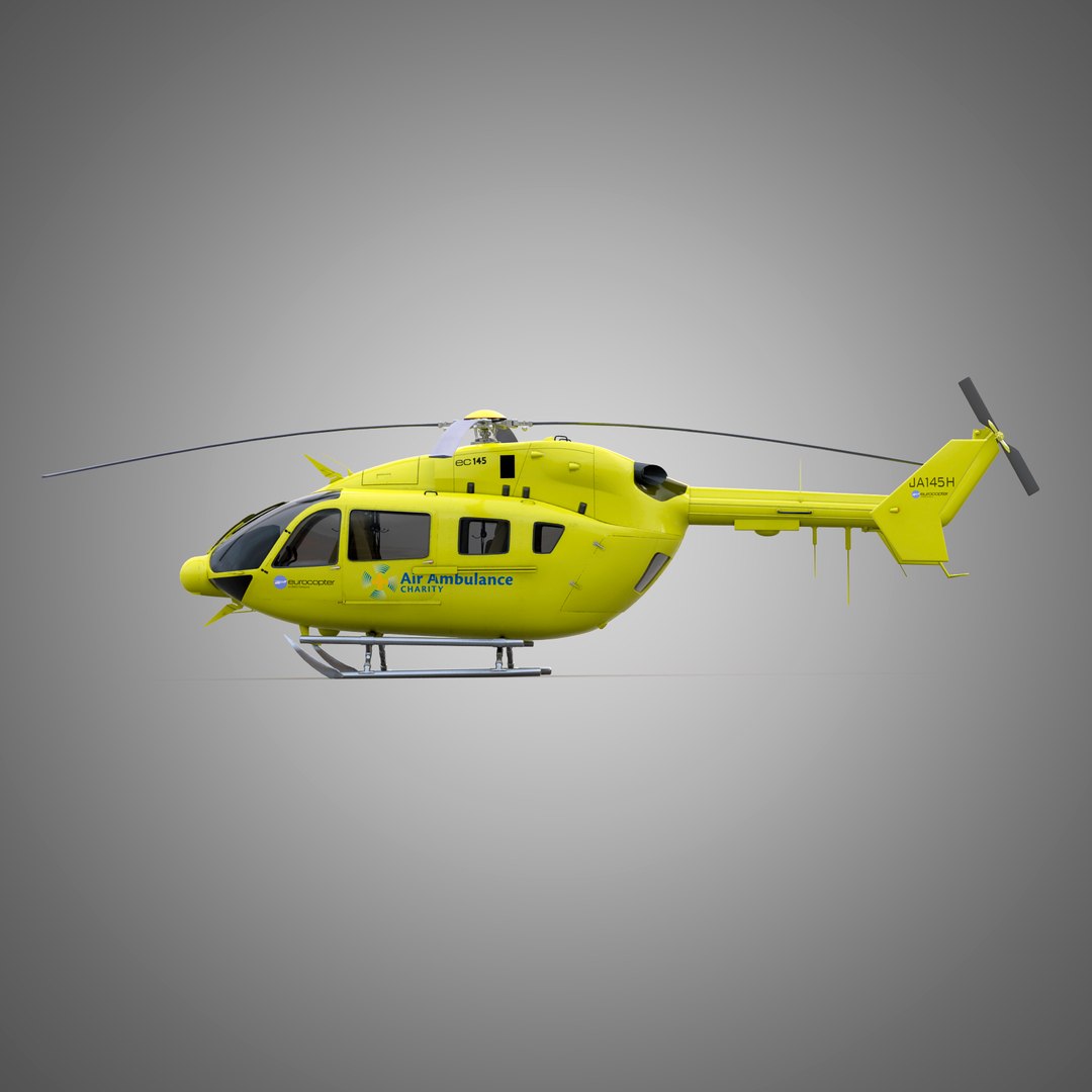 3d Eurocopter Ec 145 Generic