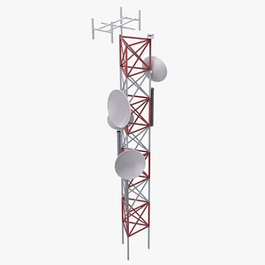 radio tower 02 3D model