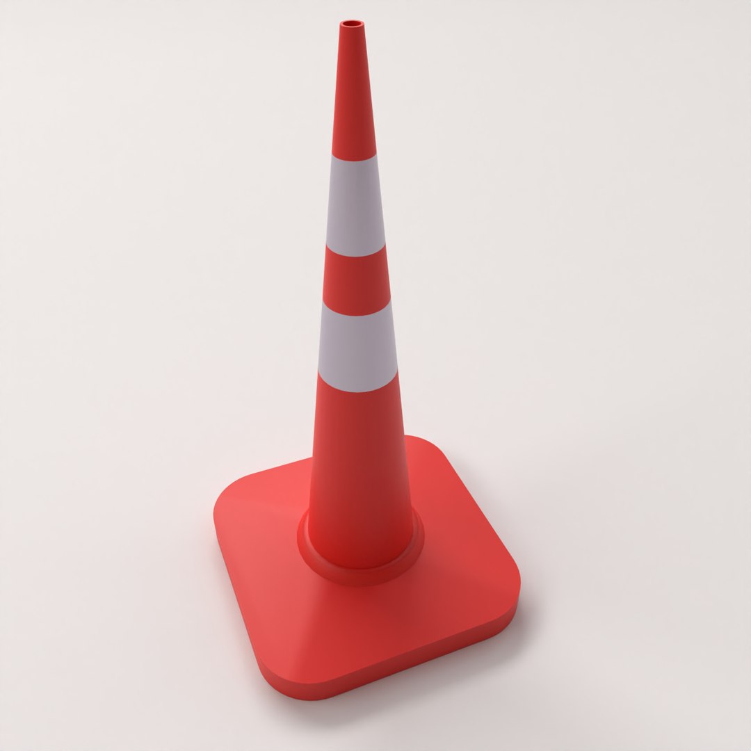 3D Model Safety Cones - TurboSquid 2110693