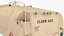 Military Fuel Tank Trailer with Ladder Simplified