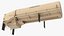 Military Fuel Tank Trailer with Ladder Simplified