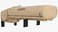 Military Fuel Tank Trailer with Ladder Simplified