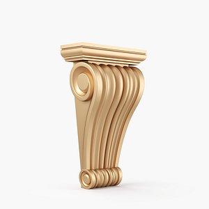 Corbel 3D model