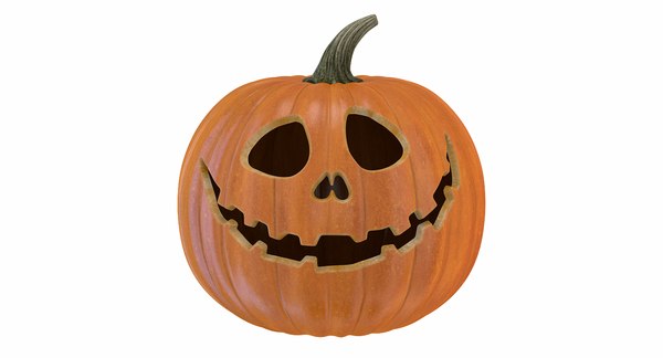 halloween pumpkin 3d obj