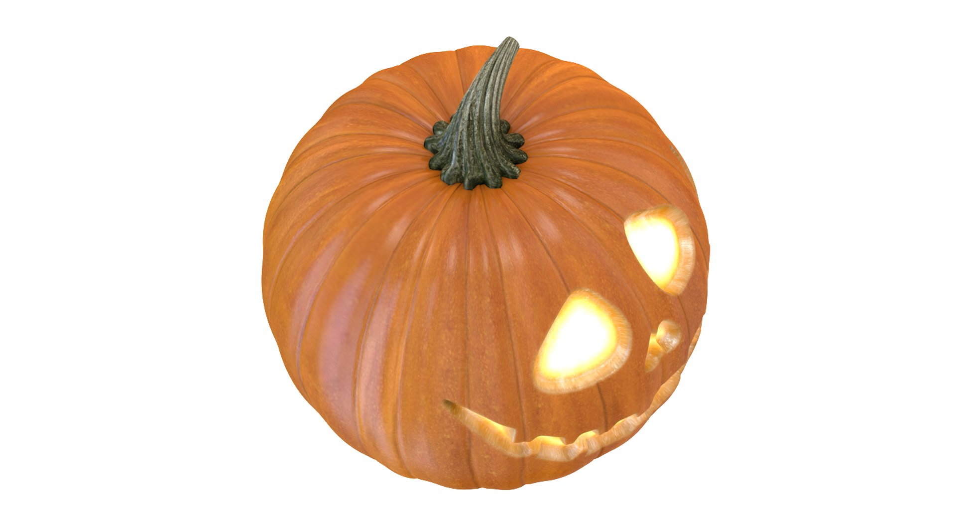 Halloween Pumpkin 3d Obj