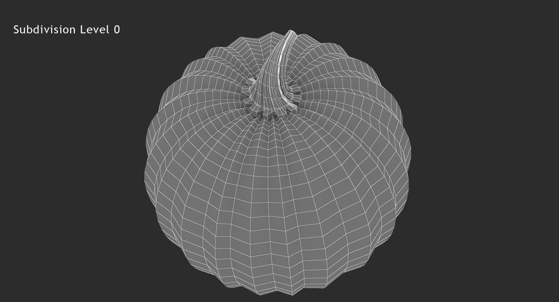 Halloween Pumpkin 3d Obj