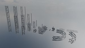 Modular stage trussing model