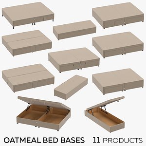 3D Oatmeal Bed Bases