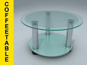 coffee table 3d 3ds