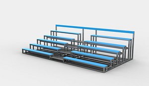 wooden planks 02 3D model 3D model