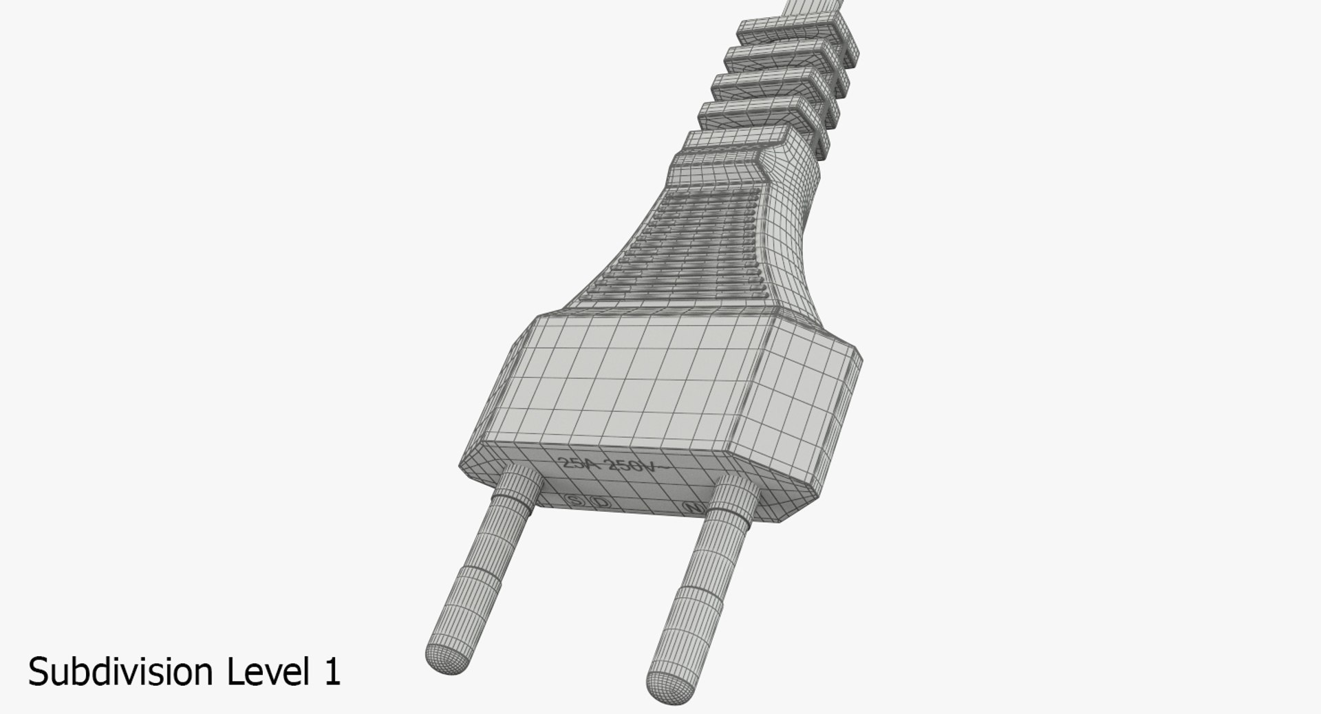 3D Model Electric Plug - TurboSquid 1386543