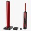 3D plastic cricket set