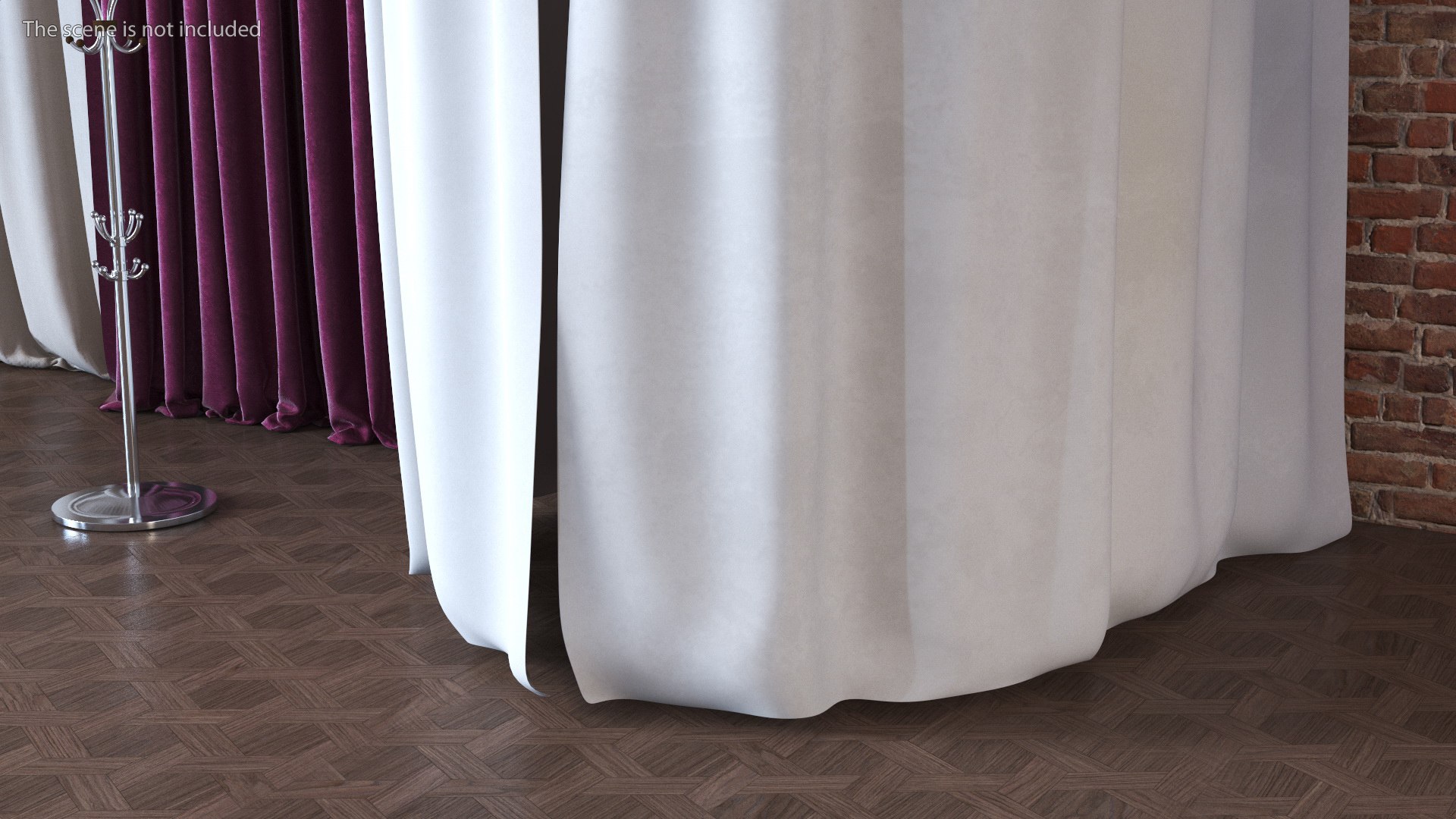3D model Fitting Room Curtain Closed White https://p.turbosquid.com/ts-thumb/ls/7iTrD4/pe/fittingroomcurtainclosedwhitec4dmodel004/jpg/1693789684/1920x1080/fit_q87/6256a06d5131f49d56f7c52a3ead2995019b0352/fittingroomcurtainclosedwhitec4dmodel004.jpg