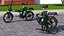 Batteria rimovibile E Bike nera piegata