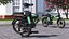 Batteria rimovibile E Bike nera piegata