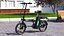 Batteria rimovibile E Bike nera piegata