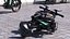 Batteria rimovibile E Bike nera piegata
