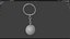 Pool Ball Keychain PBR model