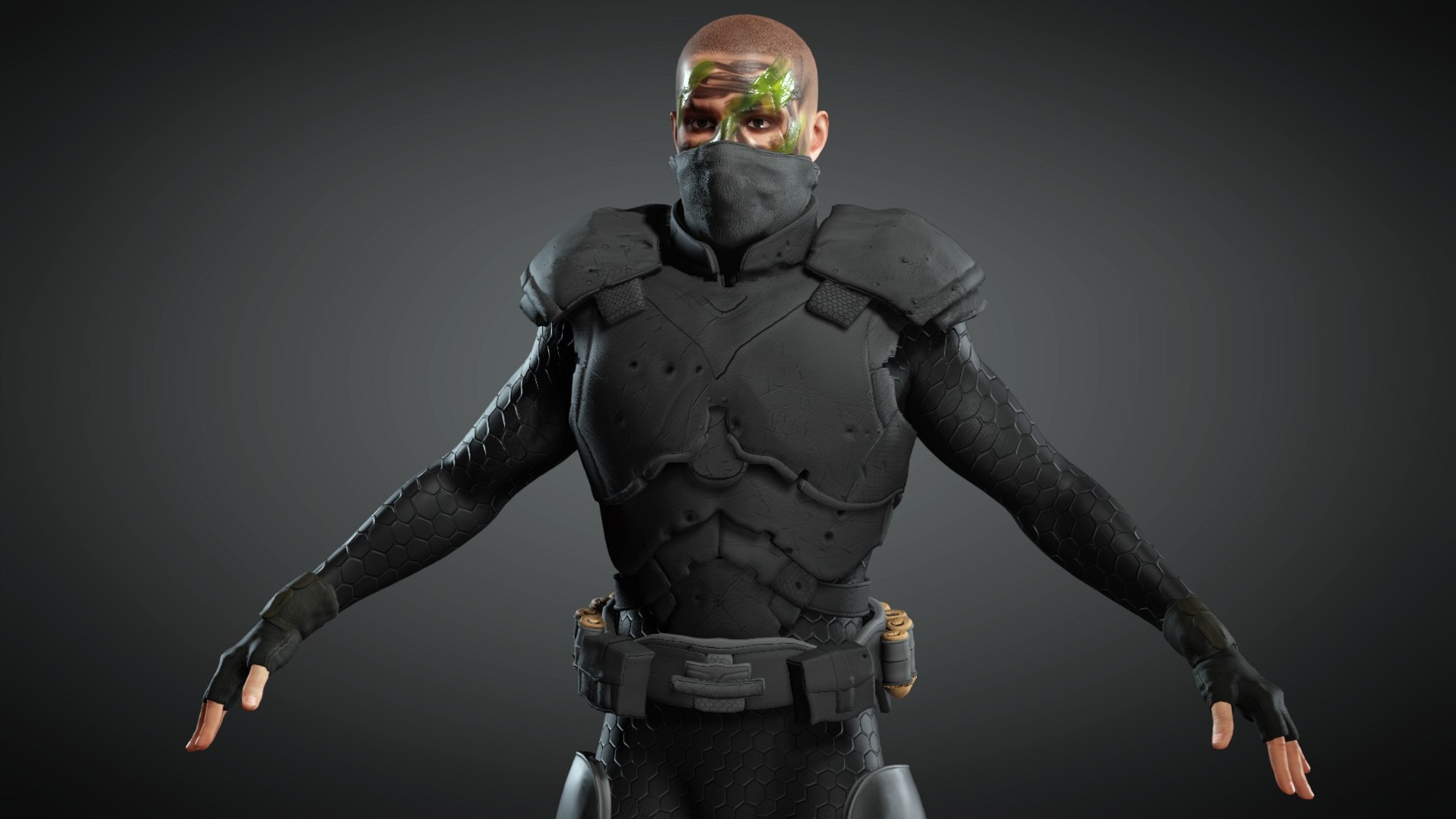 Future Assassin 3D Model - TurboSquid 1875802