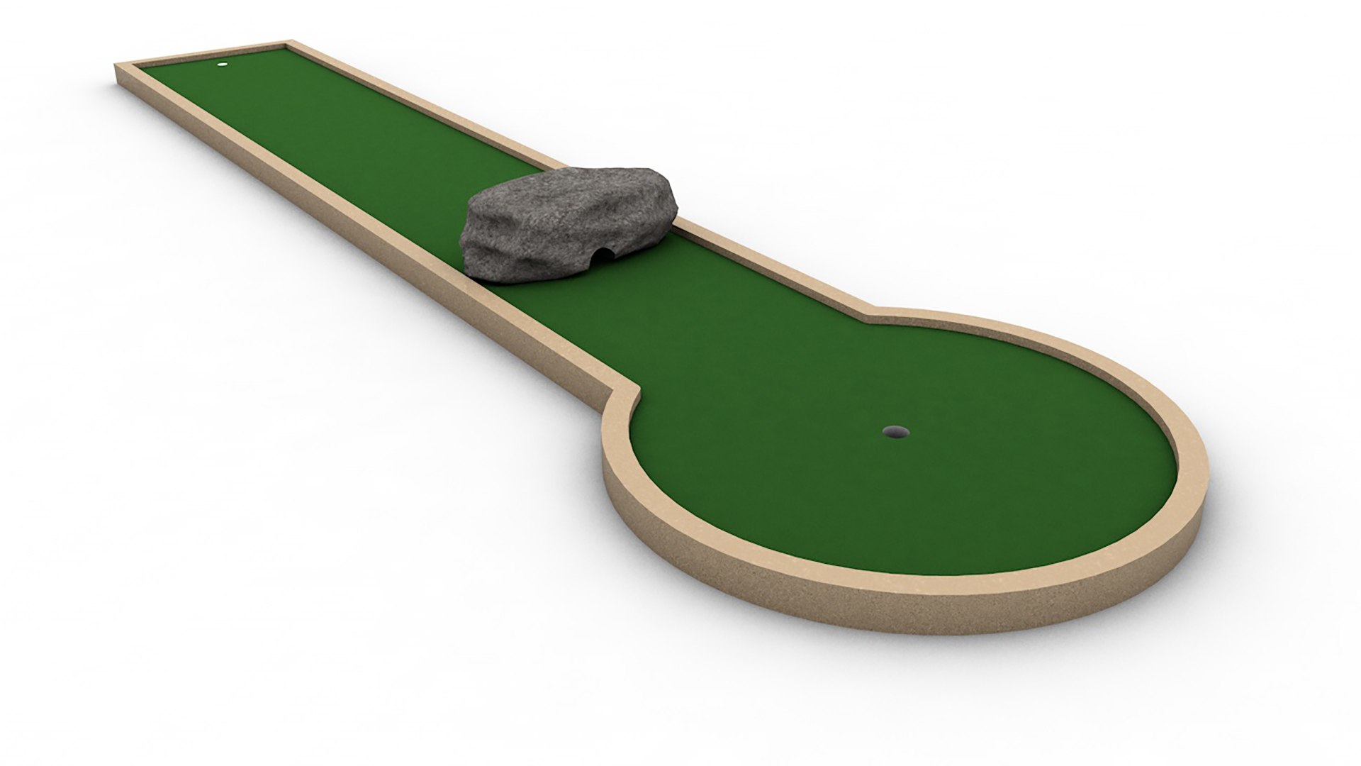Mini-golf Pack 3D Model - TurboSquid 1959104
