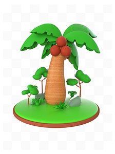 3D tree 3D model