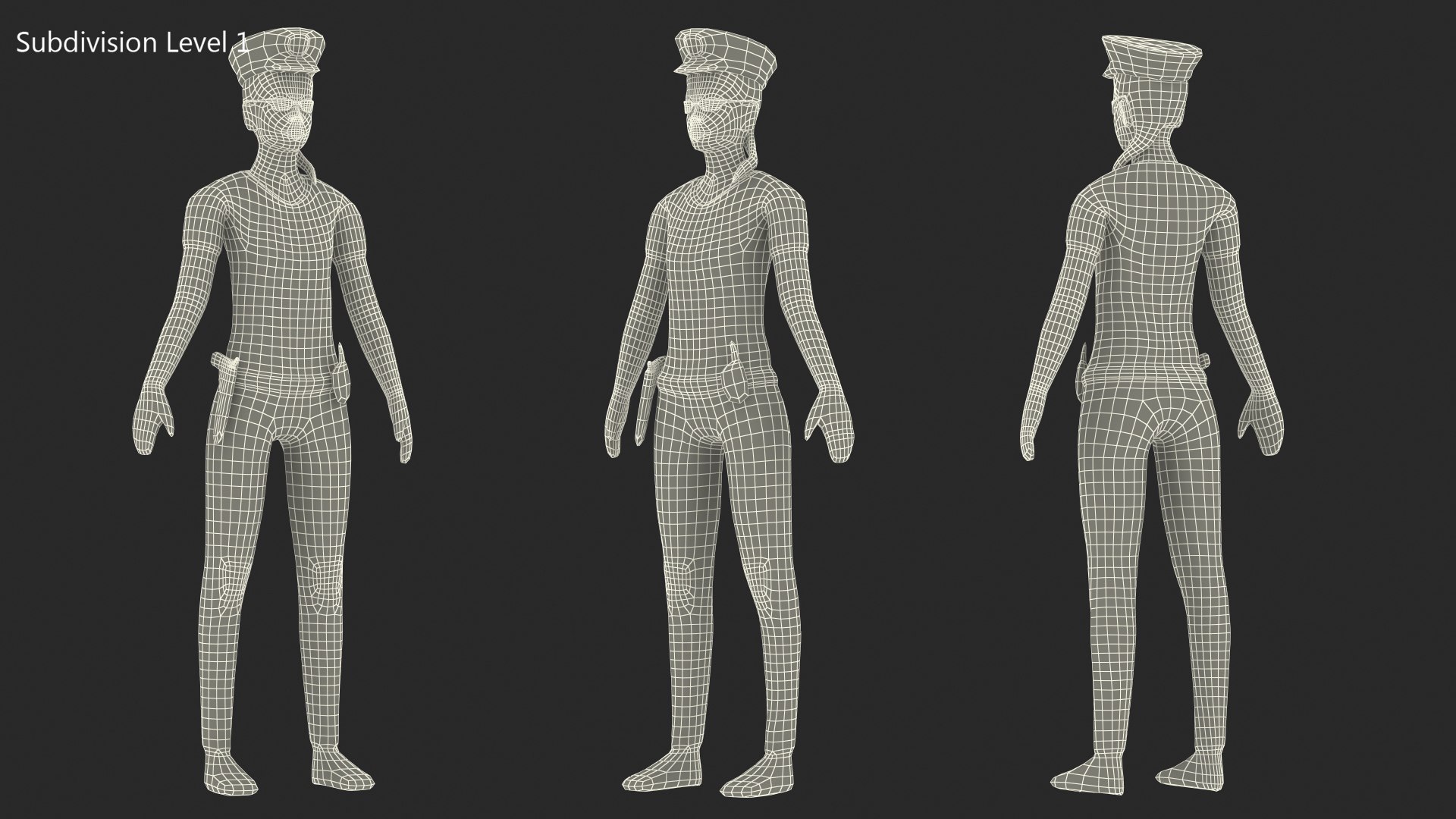 Low Poly Policewoman 3D https://p.turbosquid.com/ts-thumb/ls/NPSyFk/gO/lowpolypolicewomanmb3dmodel013/jpg/1706784249/1920x1080/fit_q87/baca3a48e01939e1abde2ff46ded7684fbd59a94/lowpolypolicewomanmb3dmodel013.jpg