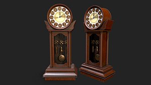 3D Antique Timepiece model
