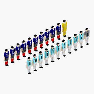 World Soccer Characters model