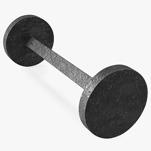 Naval Cannon Bar Shot Flat