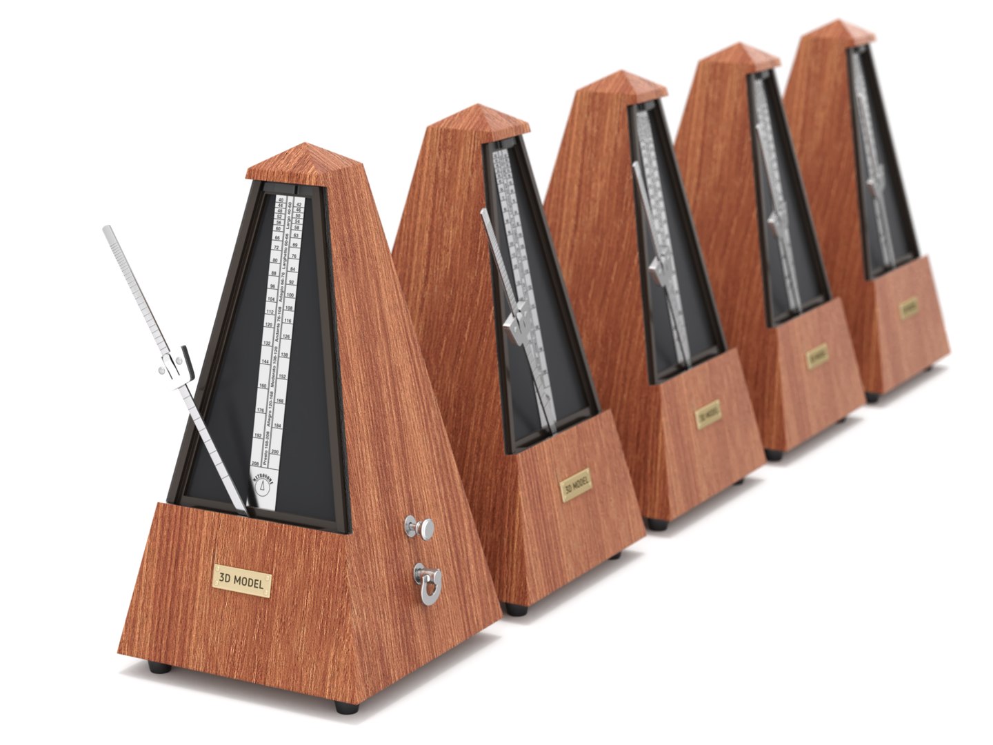 3D Metronome Animation TurboSquid 2098529